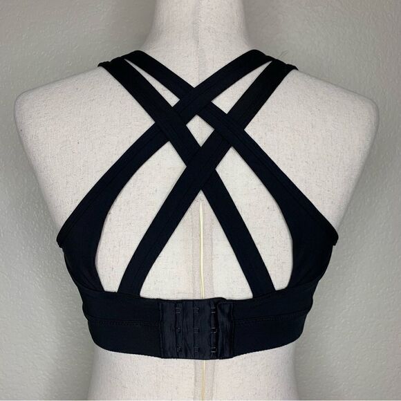 Yvette Power Cross Back Padded Running Sports Bra - Picture 9 of 12